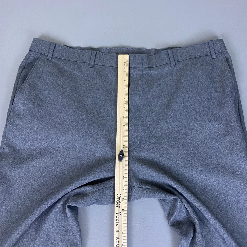 Vintage Levi Strauss Action Slacks Dress Pants Mens 44x30 Gray Straight Leg